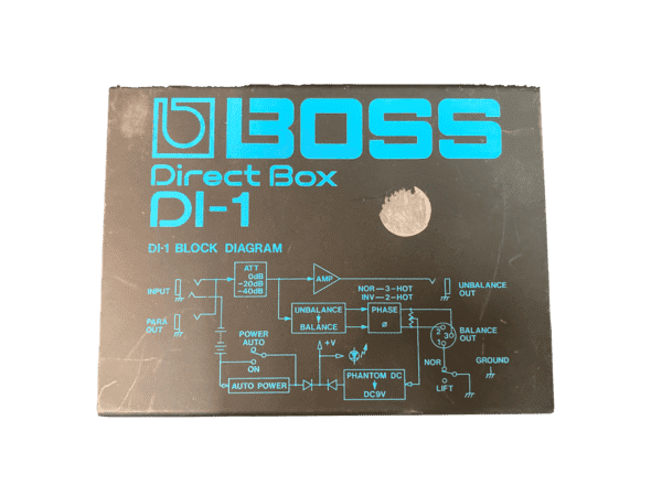 ダイレクトボックス・BOSS DI1レビュー【回路図などの考察 