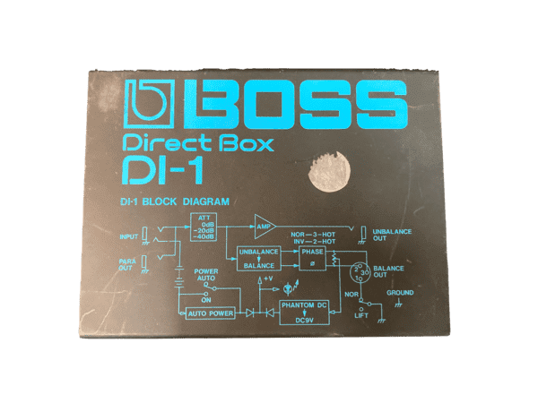 ダイレクトボックス・BOSS DI1レビュー【回路図などの考察