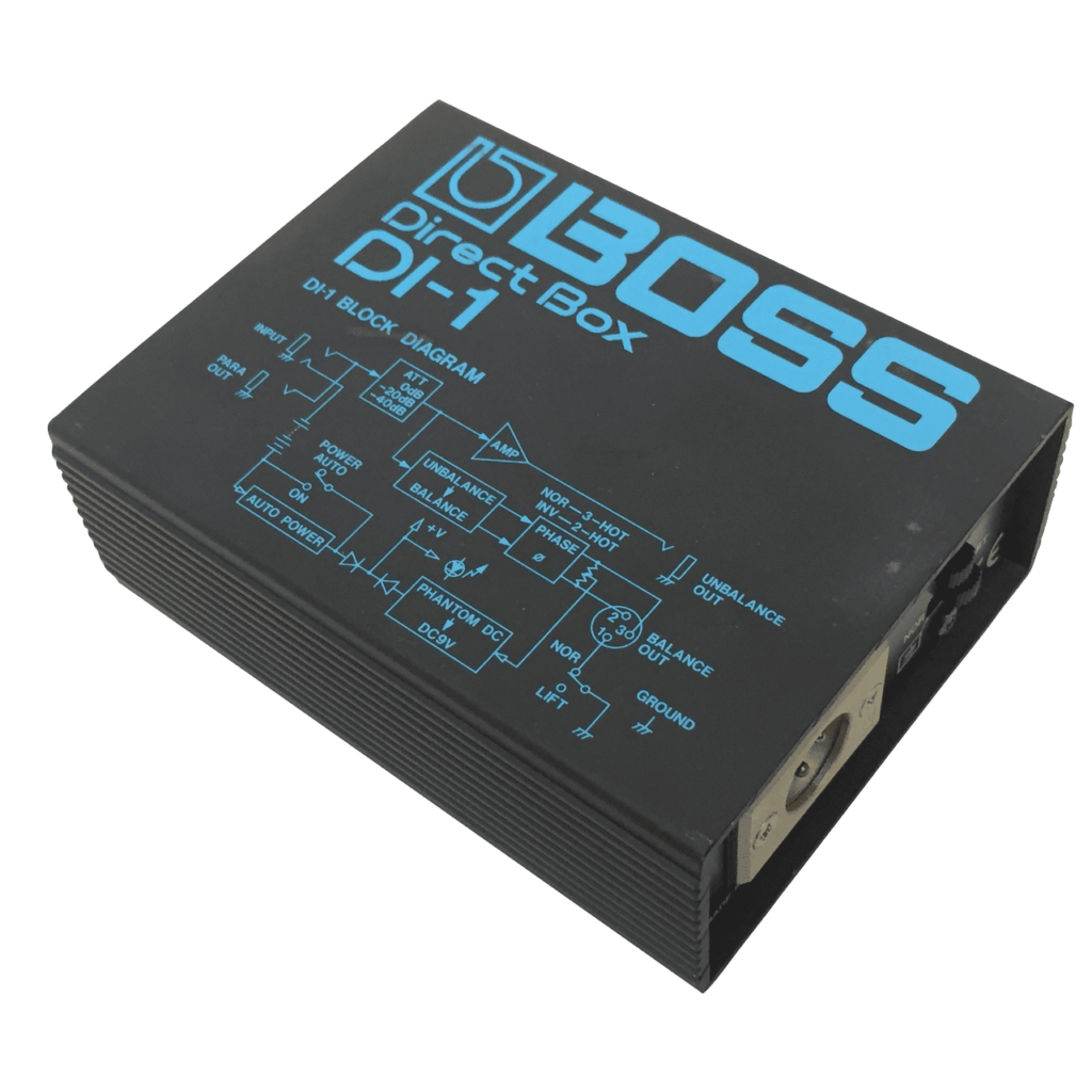 ダイレクトボックス・BOSS DI1レビュー【回路図などの考察 