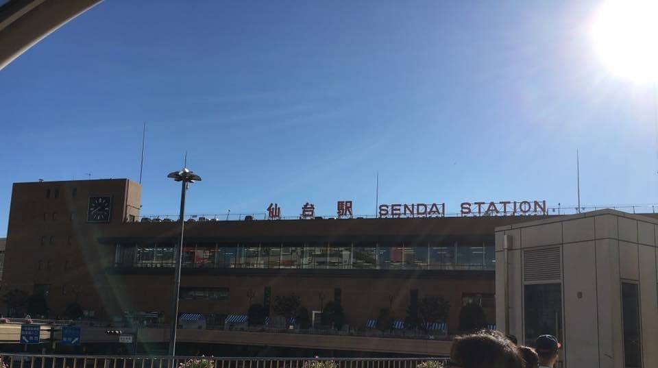 仙台駅の風景